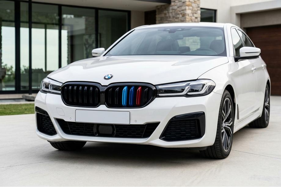 BMW 5 Serie G30/G31 2017–2023 Niergrilles M-Look V1 (2021+, M-Color) Image