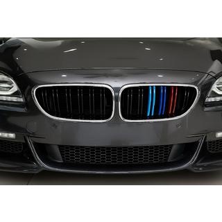Nierenroosters M-Look (M-Color met chromen rand) BMW 6-serie F12/F13/F06 2011–2018 foto 1