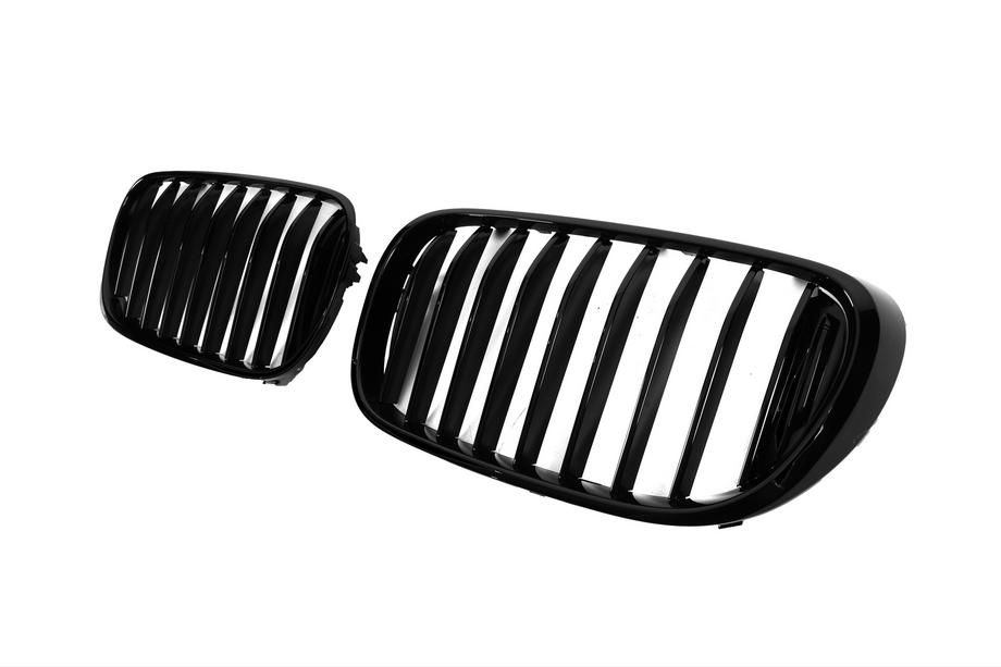 BMW 7 Serie G11/G12 2015–2022 Niergrille 1 Bar (2016-2019, hoogglans zwart) Foto 4