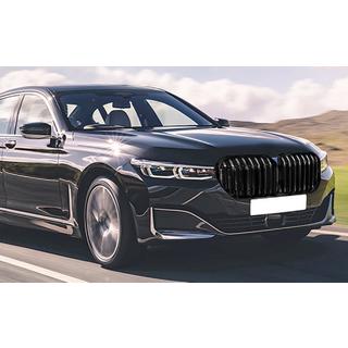 Nierengrille 1 Bar (2019-2022, hoogglans zwart) BMW 7 Serie G11/G12 2015–2022 foto 2