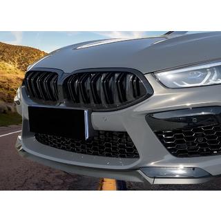 M-Look niergrille (2018-2022, hoogglans zwart) BMW 8-serie G14/G15/G16 2018– foto 1