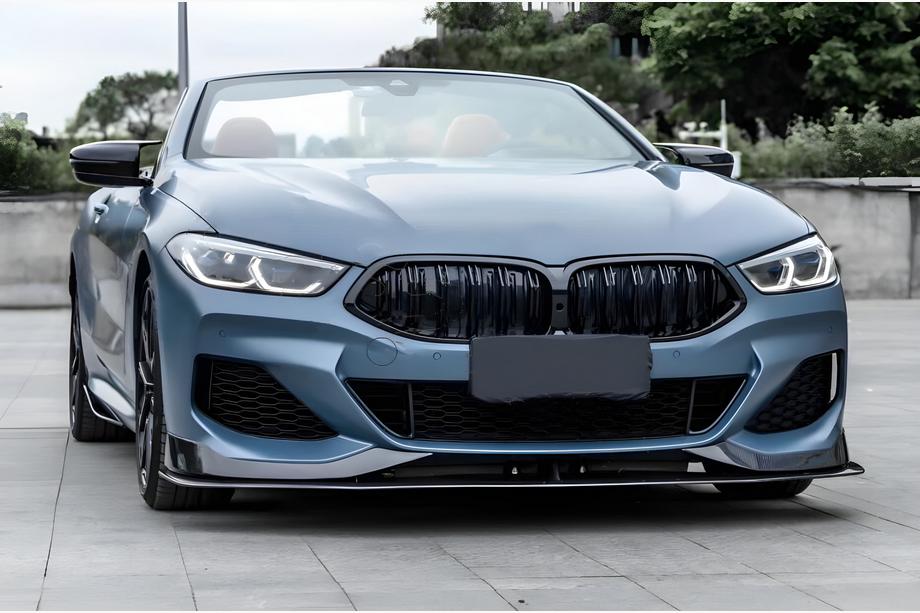 BMW 8-serie G14/G15/G16 2018– M-Look nierroosters (2023+, hoogglans zwart) Image