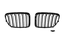 BMW X1 E84 2009–2015 Niergrilles M-Look (hoogglans zwart) foto 5