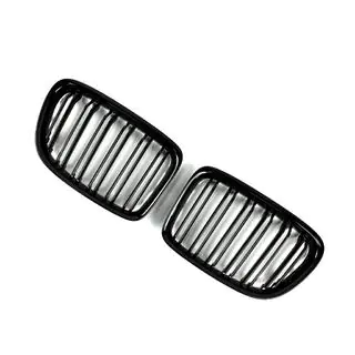 Niergrilles M-Look (hoogglans zwart) foto 3