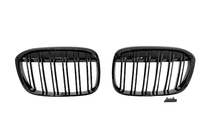 BMW X1 F48 2015–2022 M-Look niergrille (2015-2019, hoogglans zwart) foto 2