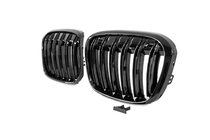 BMW X1 F48 2015–2022 M-Look niergrille (2015-2019, hoogglans zwart) foto 4