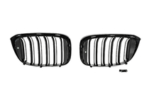 BMW X3 G01 2018– Niergrille M-Look (2018-2021, mat zwart) foto 5