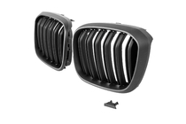 BMW X4 G02 2018– Niergrille M-Look (2018-2021, mat zwart) foto 3
