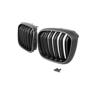 Niergrille M-Look (2018-2021, mat zwart) BMW X4 G02 2018– foto 3