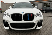 BMW X3 G01 2018– Niergrille 1 bar (2018-2021, M-Color) foto 1