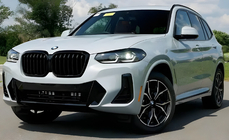 BMW X3 G01 2018– Niergrilles 1 Bar (2021+, hoogglans zwart) foto 1