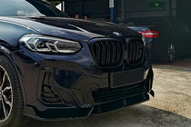 BMW X3 G01 2018– Nierroosters M-Look (2021+, matzwart) foto 1