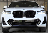 BMW X3 G01 2018– Niergrilles Diamond Black (2021+, zwarte omlijsting) foto 1