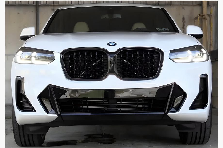 BMW X3 G01 2018– Niergrilles Diamond Black (2021+, zwarte omlijsting) Image