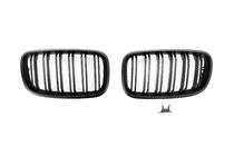 BMW X6 E71 2008–2014 M-Look nierroosters (mat zwart) foto 3