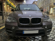 BMW X6 E71 2008–2014 M-Look nierroosters (hoogglans zwart met chroomrand) foto 1