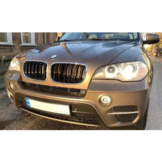 M-Look nierroosters (hoogglans zwart met chroomrand) foto 4