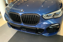 BMW X5 G05 2019–2026 Niergrille 1 Bar (2019-2022, mat zwart) foto 1