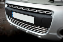 Citroen Berlingo 2008–2018 Grille sierlijsten (2-delig, RVS) foto 3