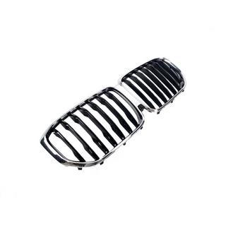 Niergrille 1 Bar (2019-2022, hoogglans zwart met chromen omlijsting) BMW X5 G05 2019–2026 foto 3