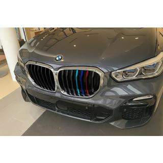 Niergrille 1 Bar (2019-2022, M-Color met chromen omlijsting) BMW X5 G05 2019–2026 foto 1
