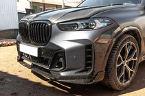 BMW X5 G05 2019–2026 Niergrille 1 Bar (2023+, hoogglans zwart) foto 3