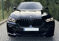 BMW X6 G06 2019–2027 Nierengrilles 1 Bar (2019-2022, hoogglans zwart) foto 1