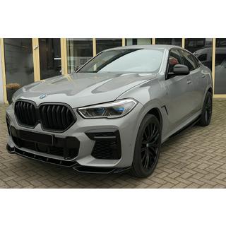Niergrille 1 Bar (2019-2022, mat zwart) BMW X6 G06 2019–2027 foto 1