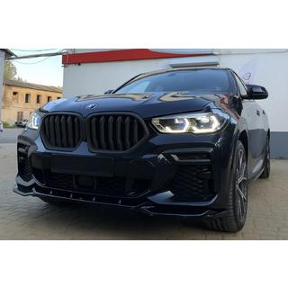 Niergrille 1 Bar (2019-2022, mat zwart) BMW X6 G06 2019–2027 foto 3