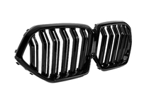 BMW X6 G06 2019–2027 M-look niergrille (2019-2022, glanzend zwart) foto 5