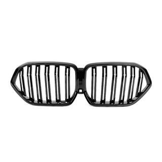M-look niergrille (2019-2022, glanzend zwart) foto 3