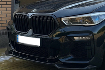 BMW X6 G06 2019–2027 Niergrilles M-Look (2019-2022, mat zwart) foto 1