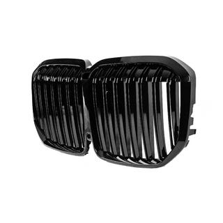M-look niergrille (2019-2022, glanzend zwart) foto 4
