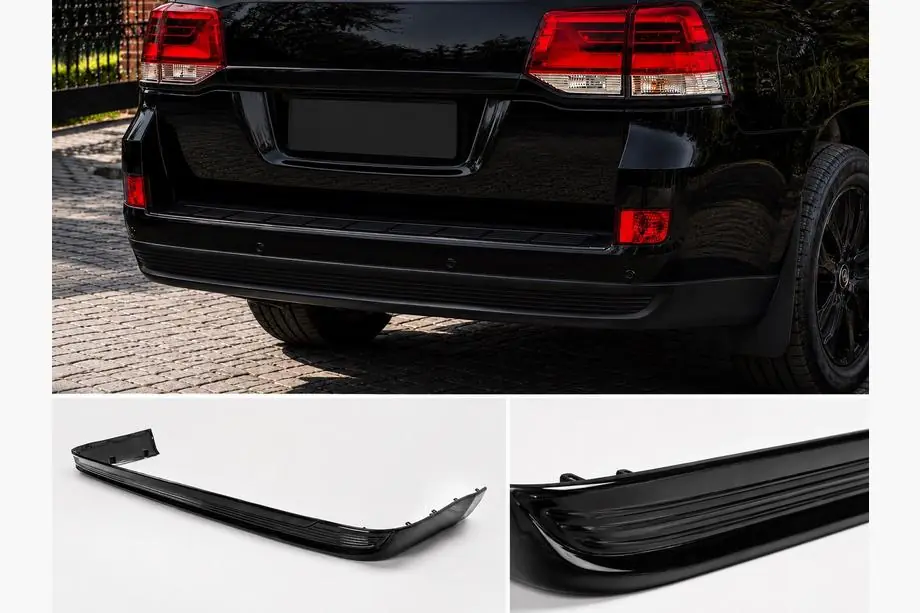 Toyota Land Cruiser 200 2007–2021 Achterdiffuser inzetstuk zonder chroom 2016-2021 (Executive 2019/2021) Image
