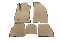 Fiat Doblo II 2010–2022 EVA automatten (Beige) foto 1