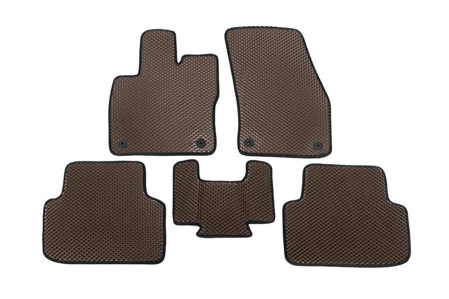 Volkswagen Golf Sportsvan 2014–2020 EVA automatten (bruin) Image