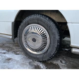 RVS wieldoppen Star (voor enkelwiel, 4 stuks) foto 4
