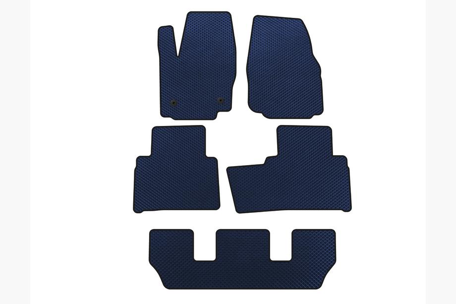 Ford Galaxy 2007–2015 EVA automatten (3 rijen, blauw) Image