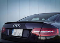 Audi A6 C6 2004–2011 DPT spoiler (hoogglans zwart) foto 1