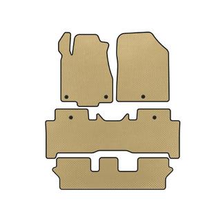 EVA automatten (3 rijen, beige) Acura MDX 2007–2013