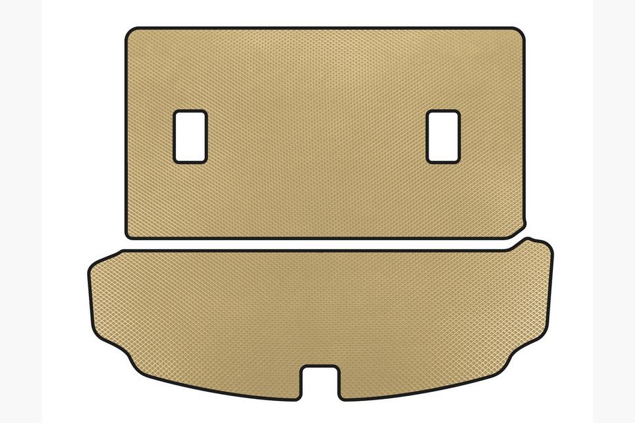 Acura MDX 2007–2013 EVA kofferbakmat V-2 (Beige) Image