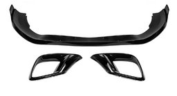 Mercedes S-Class W222 2013–2022 Front lip spoiler BRB (2018+) foto 2