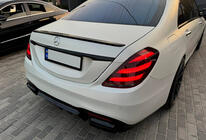 Mercedes S-Class W222 2013–2022 Achterdiffuser BRB (spuitklaar, 2018+) foto 10