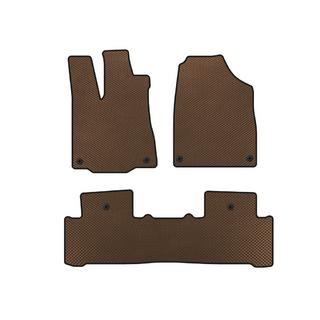 EVA automatten voor het interieur (2 rijen, bruin) Acura MDX 2013–2020