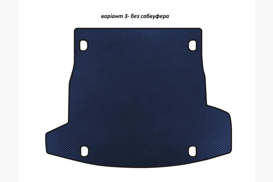 Alfa Romeo Stelvio 2016– Kofferbakmat EVA V-3 (zonder subwoofer, blauw) Image