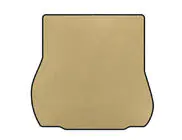 Audi A4 B5 1994–2001 EVA V-2 kofferbakmat (Avant, Beige) foto 1