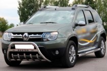 Dacia Duster 2008–2018 RVS zijbuizen met inlays (set 2 stuks) foto 2
