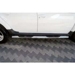 RVS zijbuizen met inlays (set 2 stuks) Dacia Duster 2008–2018 foto 1