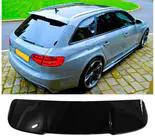 Audi A4 B8 2007–2015 Spoiler DPT V2 (Avant, hoogglans zwart) foto 3