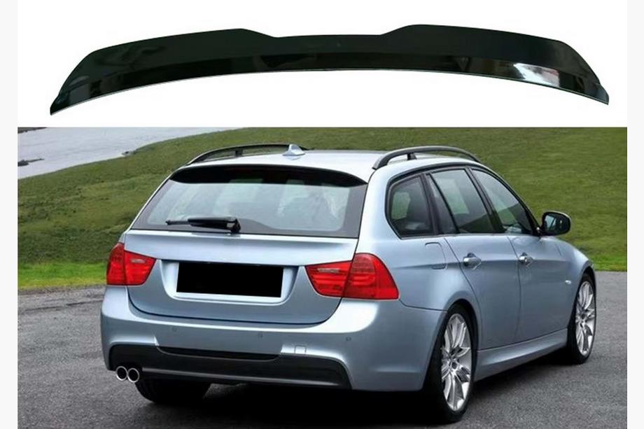 BMW 3-serie E90/E91 2005–2011 Spoiler DPT (SW, hoogglans zwart) Image